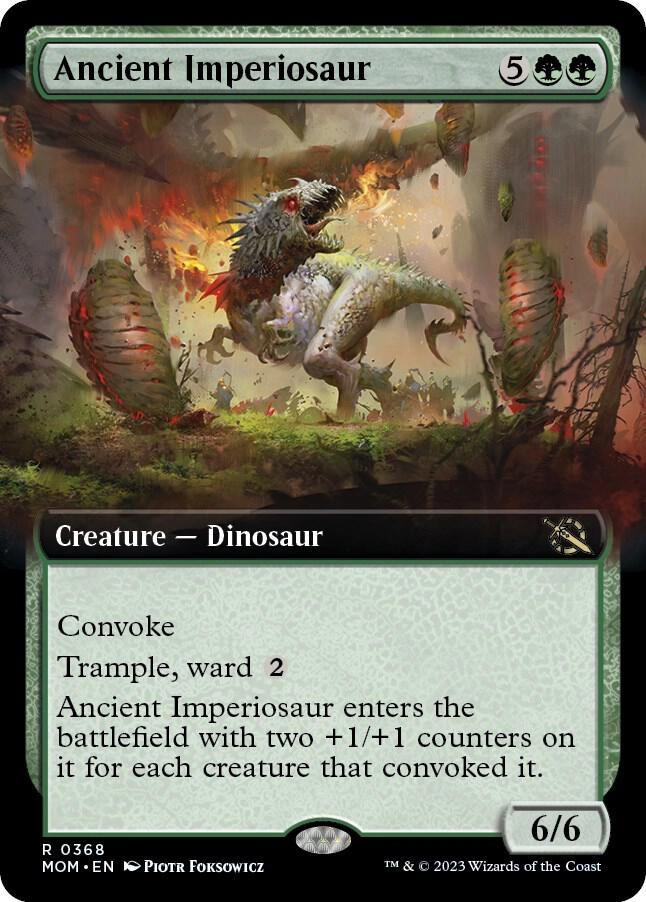 Ancient Imperiosaur (Extended Art) Foil
