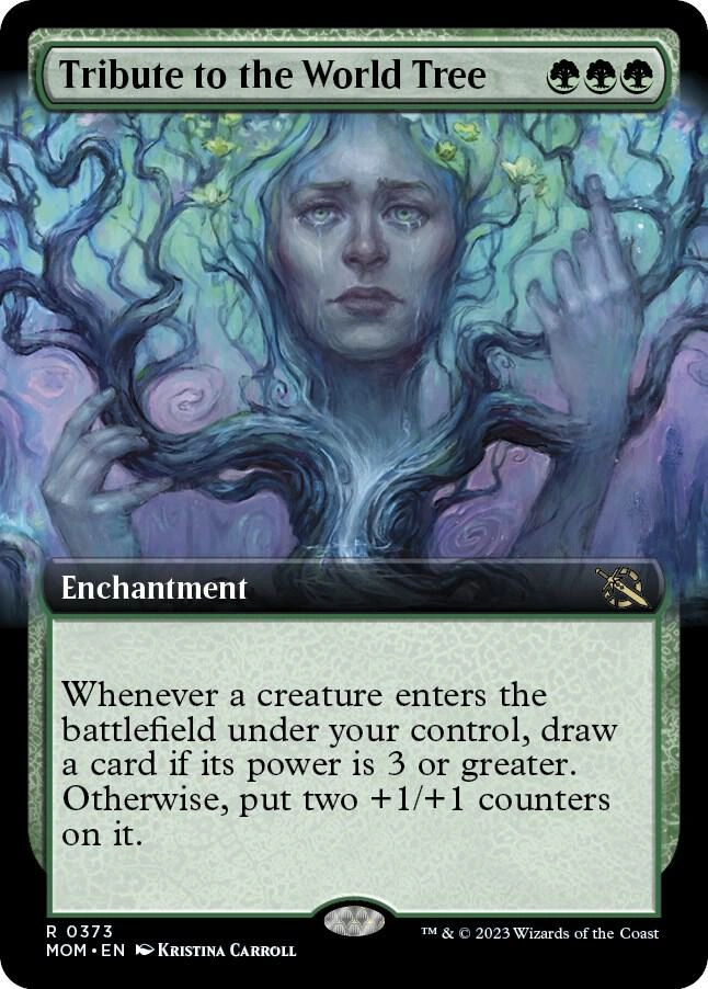 Tribute to the World Tree (Extended Art) Foil