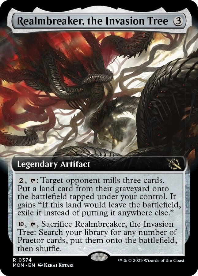 Realmbreaker, the Invasion Tree (Extended Art) Foil