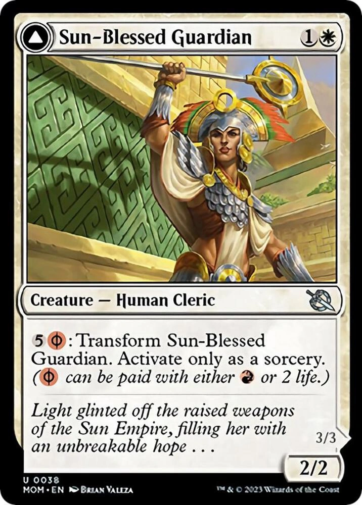 Sun-Blessed Guardian Foil