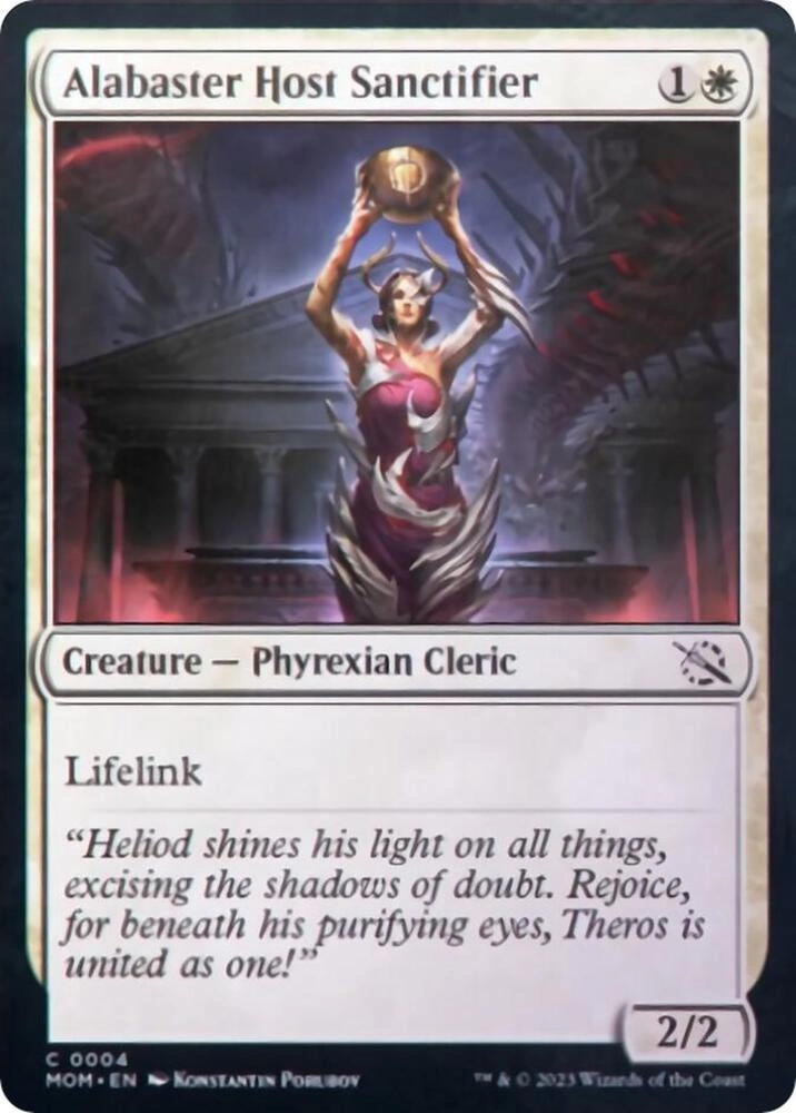 Alabaster Host Sanctifier Foil