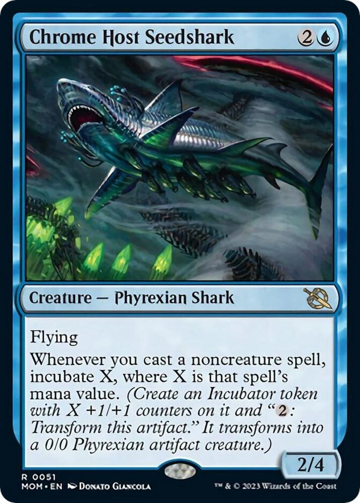 Chrome Host Seedshark Foil