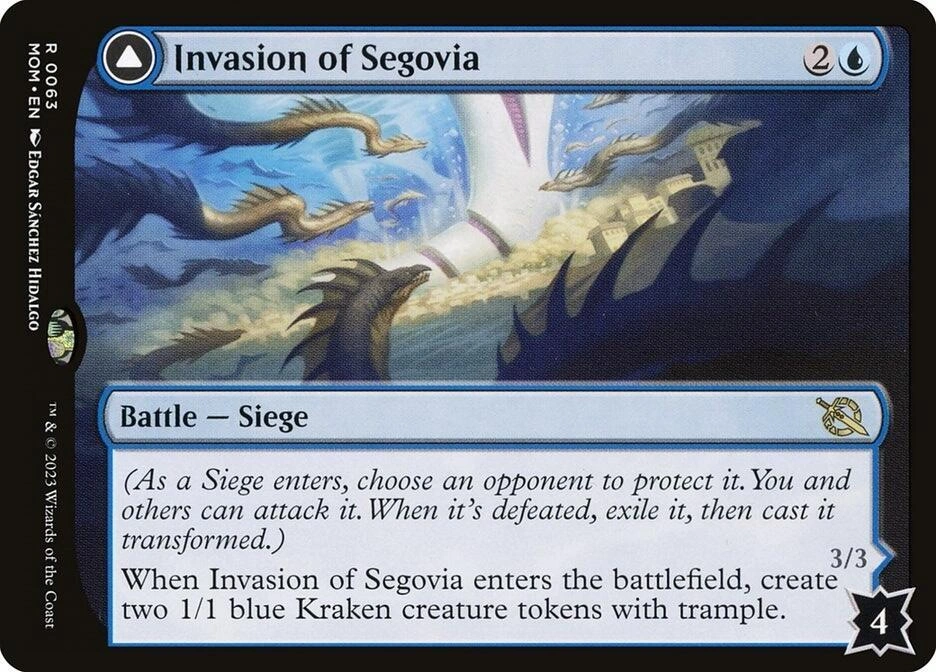 Invasion of Segovia Foil