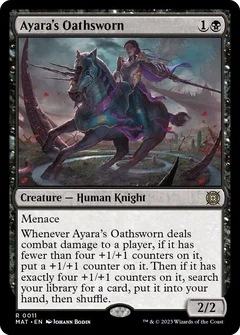 Ayara's Oathsworn Foil 11