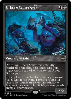 Urborg Scavengers (Foil Etched) 115