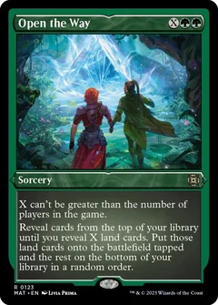 Open the Way (Foil Etched) 123