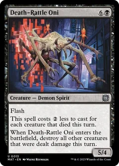 Death-Rattle Oni 13