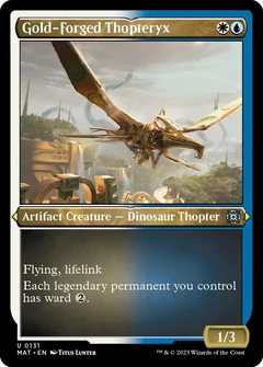 Gold-Forged Thopteryx (Foil Etched) 131