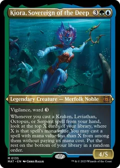 Kiora, Sovereign of the Deep (Foil Etched) 135