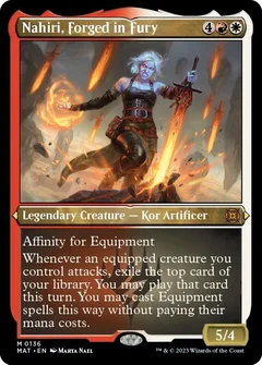Nahiri, Forged in Fury (Foil Etched) 136