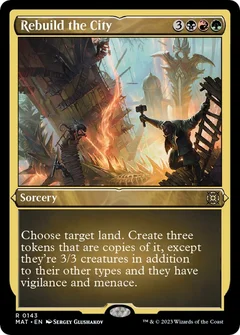 Rebuild the City (Foil Etched) 143