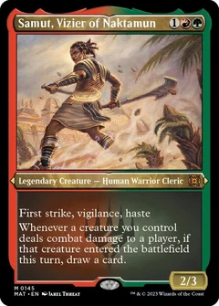 Samut, Vizier of Naktamun (Foil Etched) 145