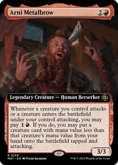 Arni Metalbrow (Extended Art) Foil 159