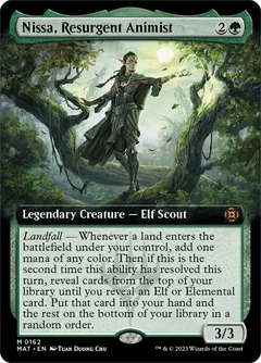 Nissa, Resurgent Animist (Extended Art) 162