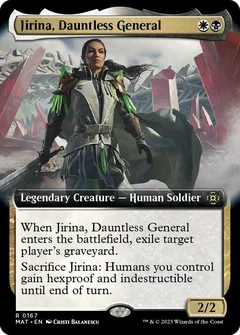 Jirina, Dauntless General (Extended Art) Foil 167