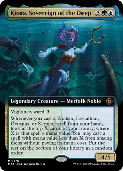 Kiora, Sovereign of the Deep (Extended Art) Foil 170