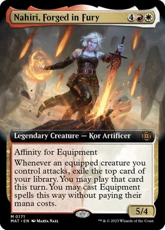 Nahiri, Forged in Fury (Extended Art) Foil 171