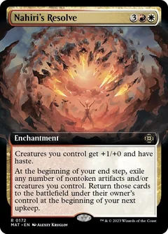 Nahiri's Resolve (Extended Art) 172