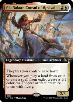 Pia Nalaar, Consul of Revival (Extended Art) Foil 177