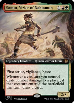 Samut, Vizier of Naktamun (Extended Art) 180