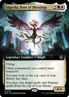 Sigarda, Font of Blessings (Extended Art) 182