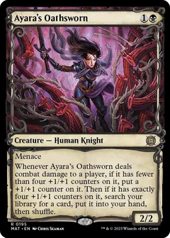 Ayara's Oathsworn (Halo Foil) 195