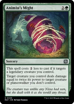 Animist's Might 20