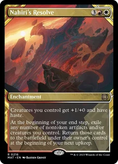 Nahiri's Resolve (Halo Foil) 216