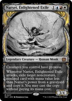 Narset, Enlightened Exile (Halo Foil) 217