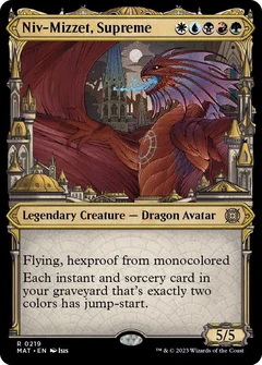 Niv-Mizzet, Supreme (Halo Foil) 219