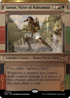 Samut, Vizier of Naktamun (Halo Foil) 224
