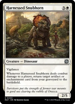 Harnessed Snubhorn Foil 3