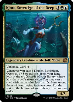Kiora, Sovereign of the Deep Foil 35