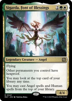 Sigarda, Font of Blessings Foil 47