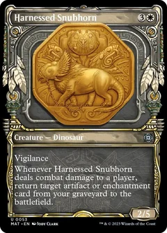 Harnessed Snubhorn (Showcase) Foil 53