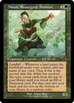 Nissa, Resurgent Animist (Retro Frame) 72