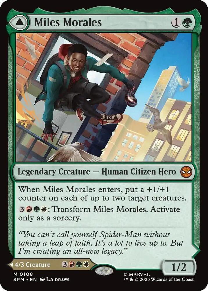 Miles Morales Foil