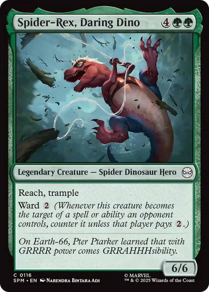 Spider-Rex, Daring Dino Foil
