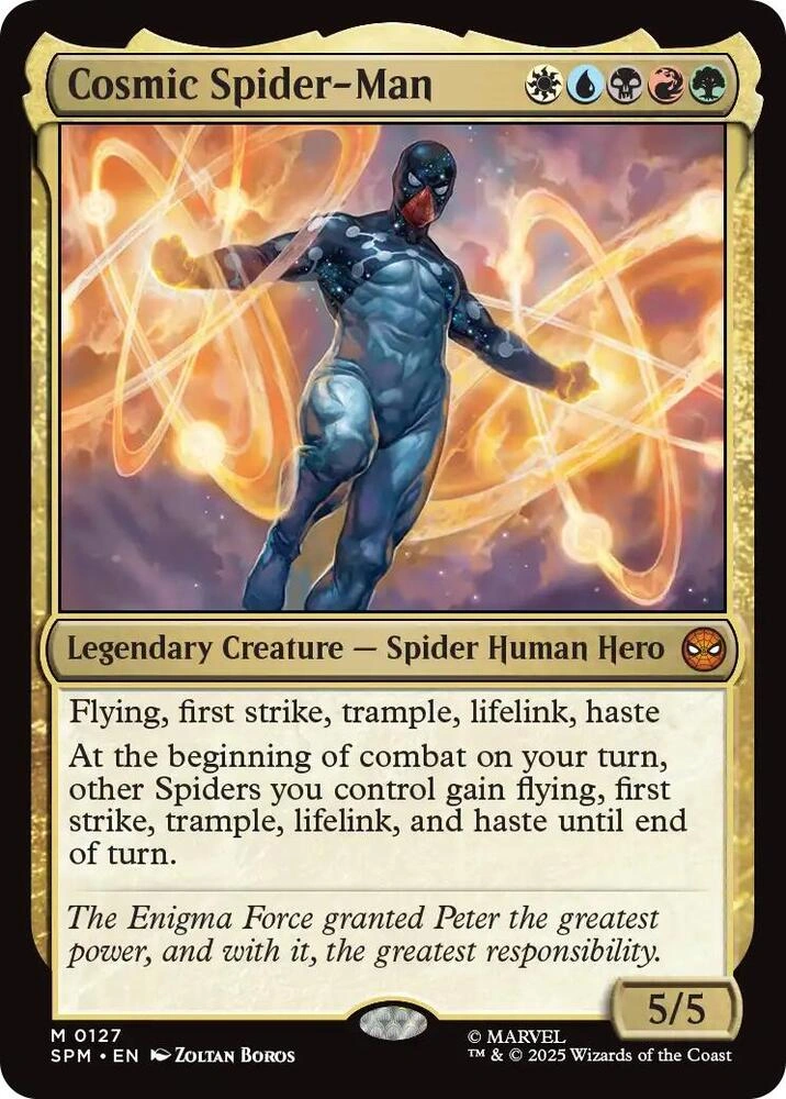 Cosmic Spider-Man Foil