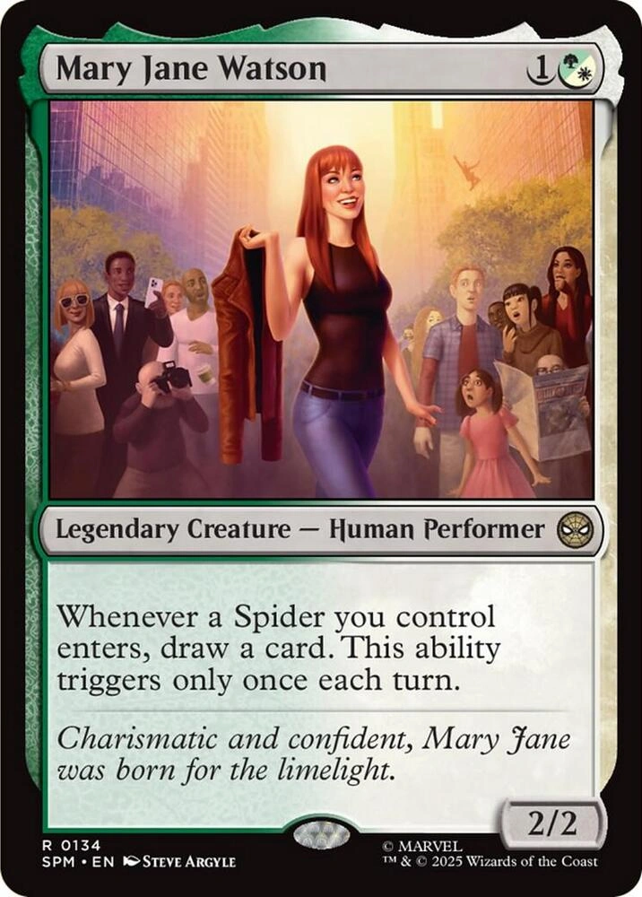 Mary Jane Watson Foil
