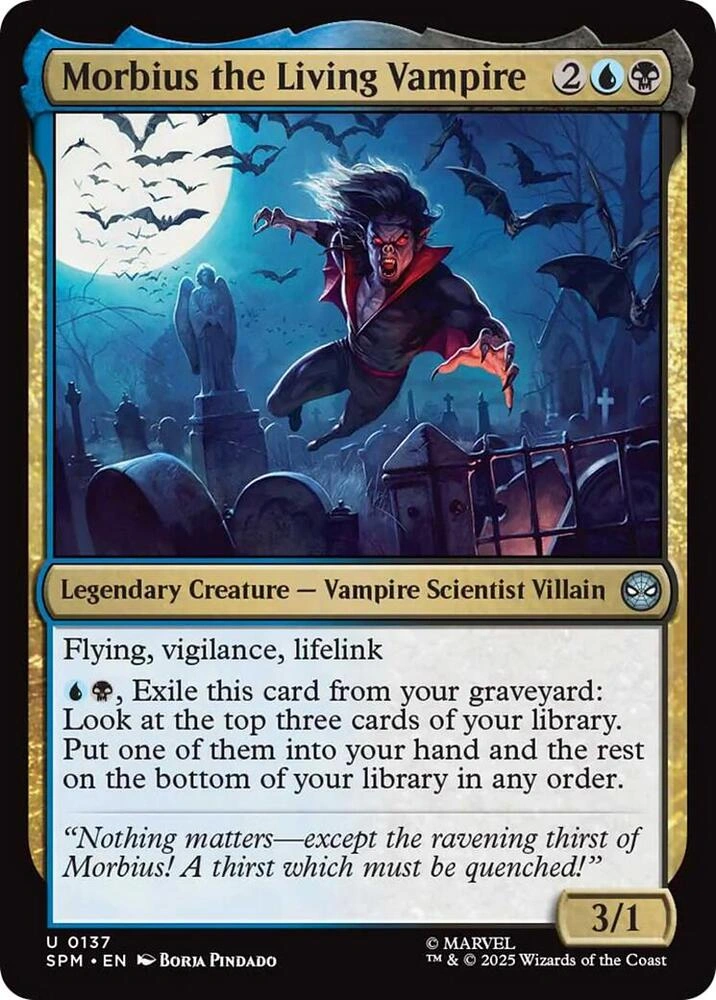 Morbius the Living Vampire Foil