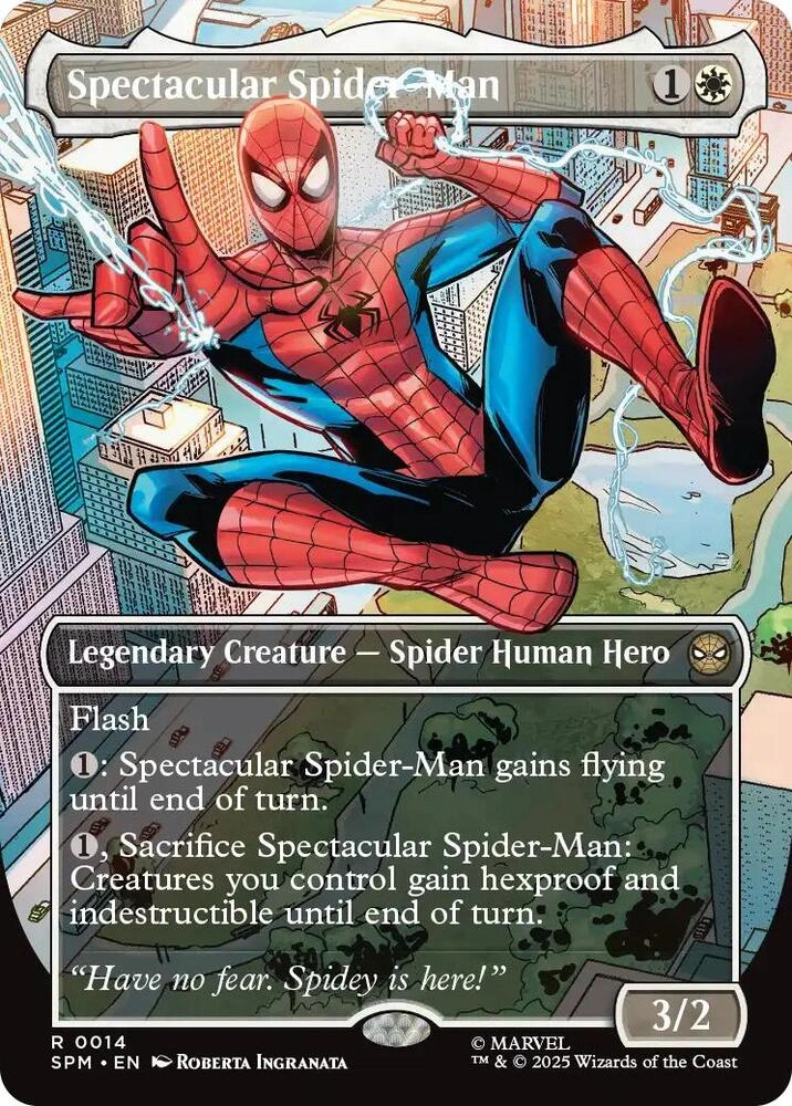 Spectacular Spider-Man (Borderless) Foil