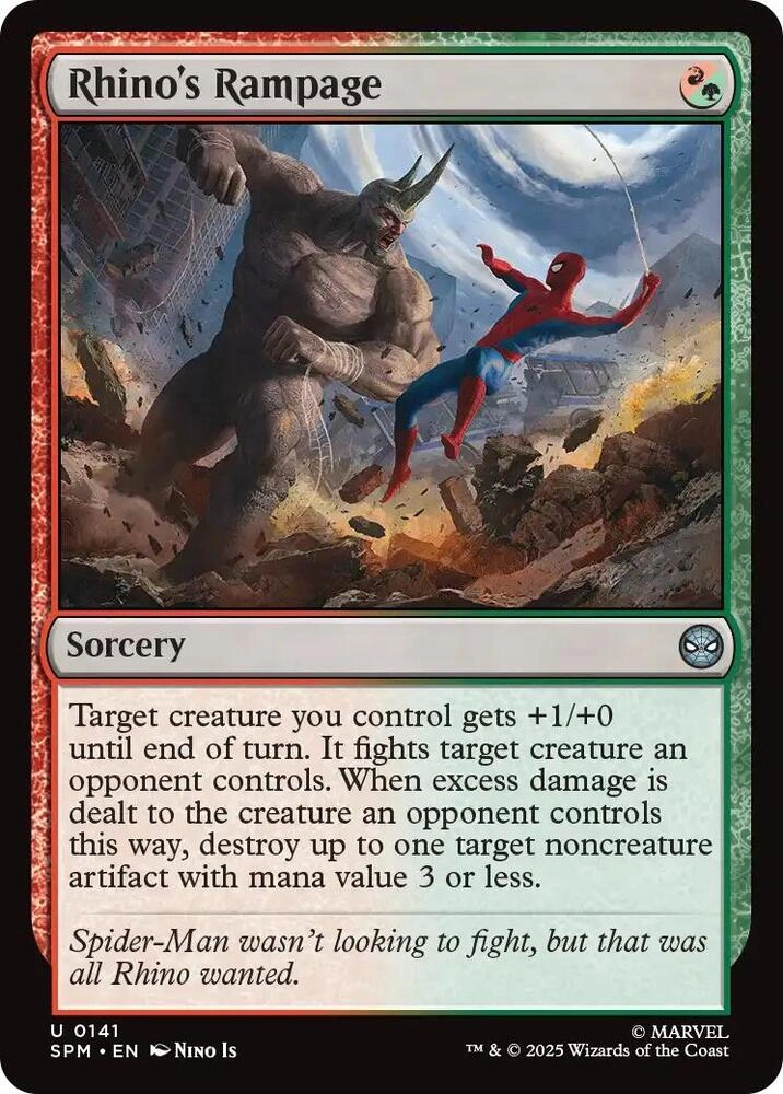 Rhino's Rampage Foil