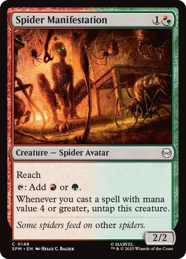 Spider Manifestation Foil