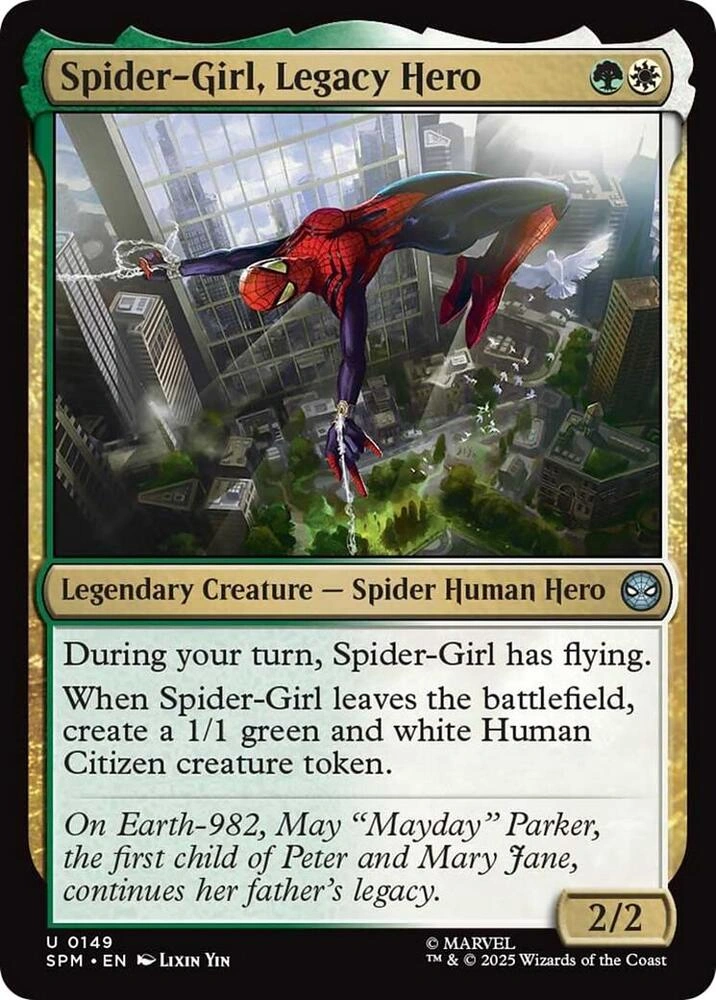 Spider-Girl, Legacy Hero Foil
