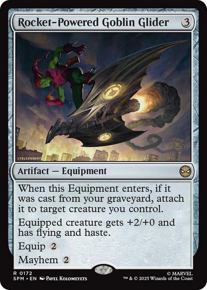 Rocket-Powered Goblin Glider Foil