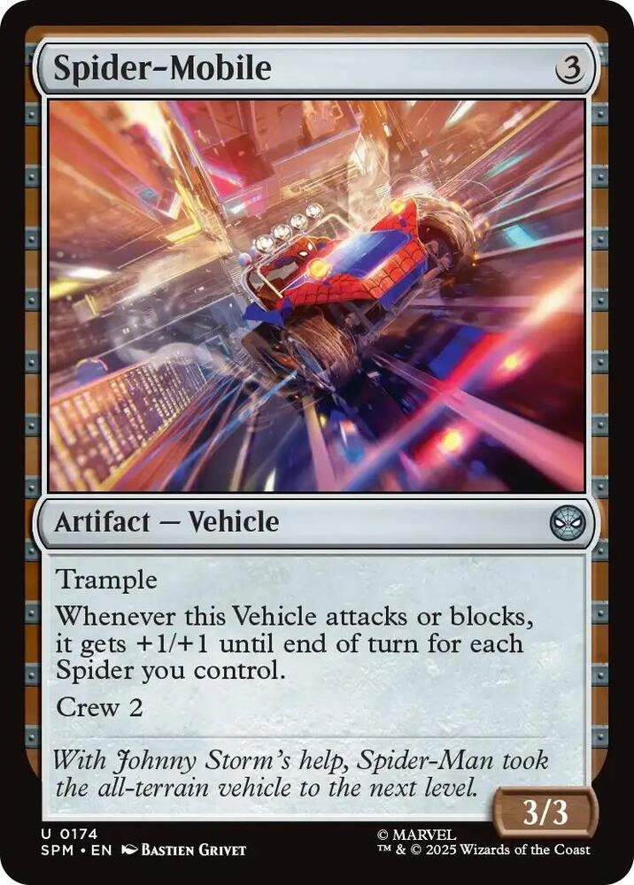 Spider-Mobile Foil