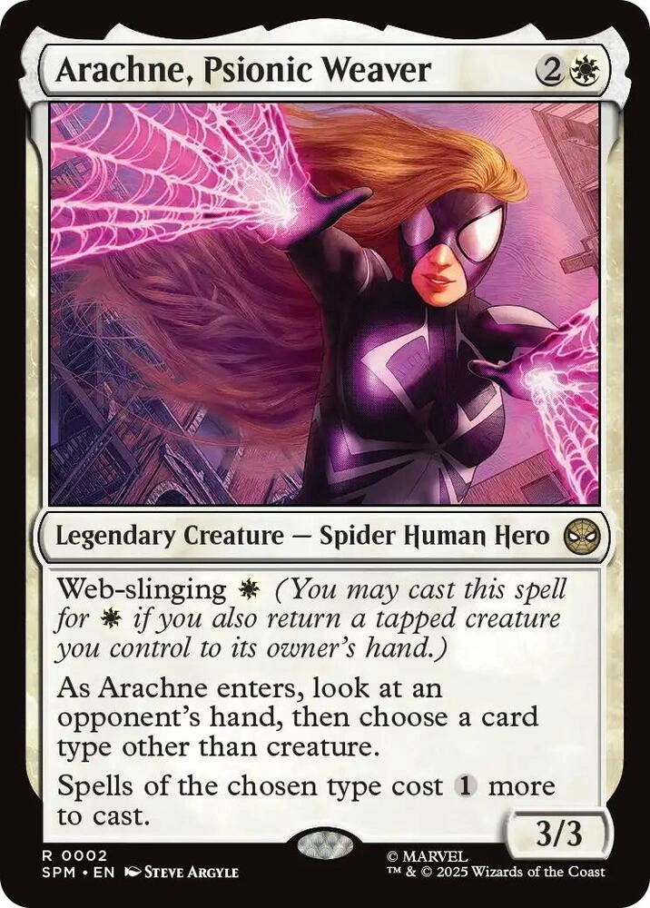 Arachne, Psionic Weaver Foil