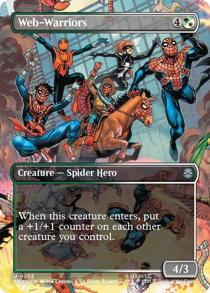 Web-Warriors (Borderless) Foil