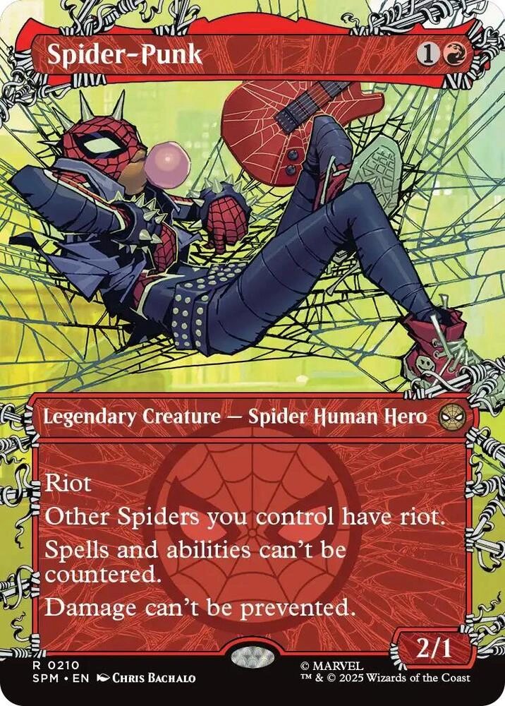 Spider-Punk (0210) (Borderless) Foil